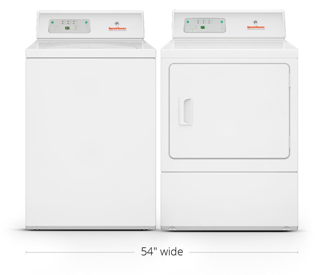 washer and dryer machines side by side