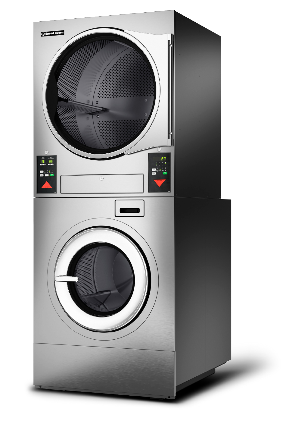 stacked washer and dryer